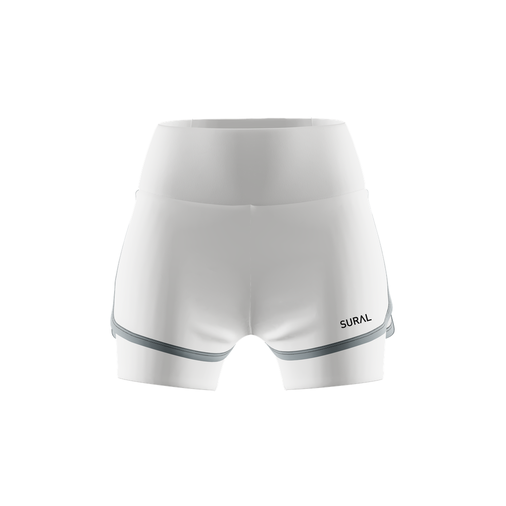 PANTALÓN DE CINTURA ALTA Y MALLA CORTA INCLUIDA CON  1 BOLSILLO  - FLUIDA TEAM CUSTOM